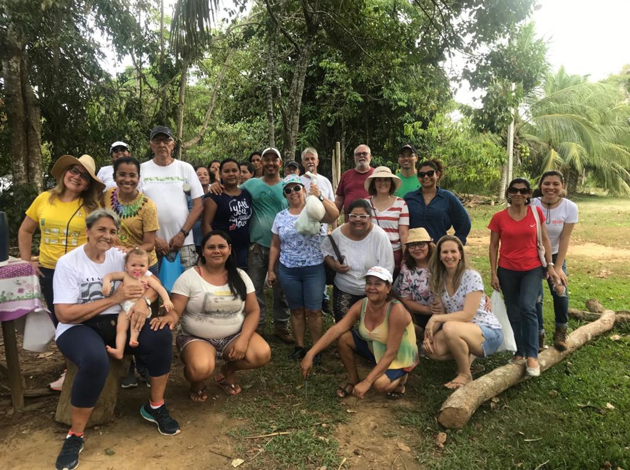 Messiânicos de Manaus (AM) visitam fazenda que compõe a CSA local