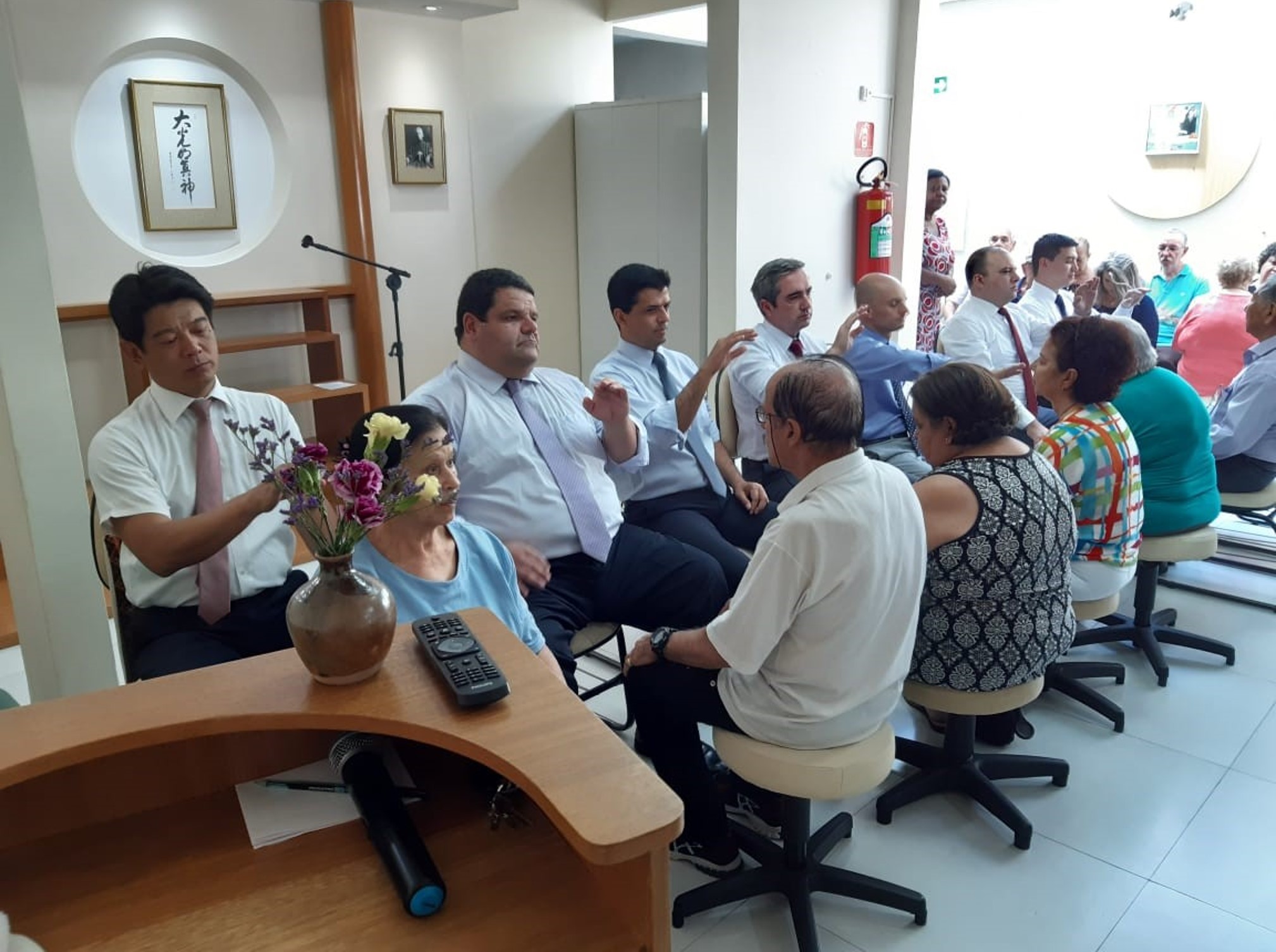 Sacerdotes da Região SP - 3 iniciam visitas aos Johrei Centers da região