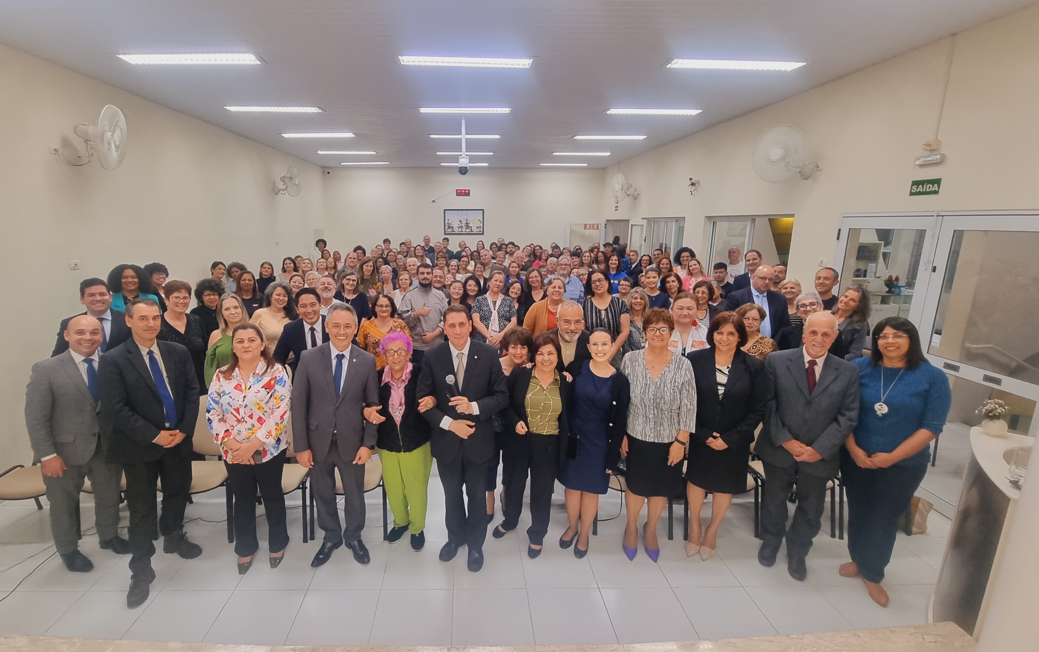 Secretaria do Sorei Saishi realiza atividade na Igreja São Bernardo do Campo-SP