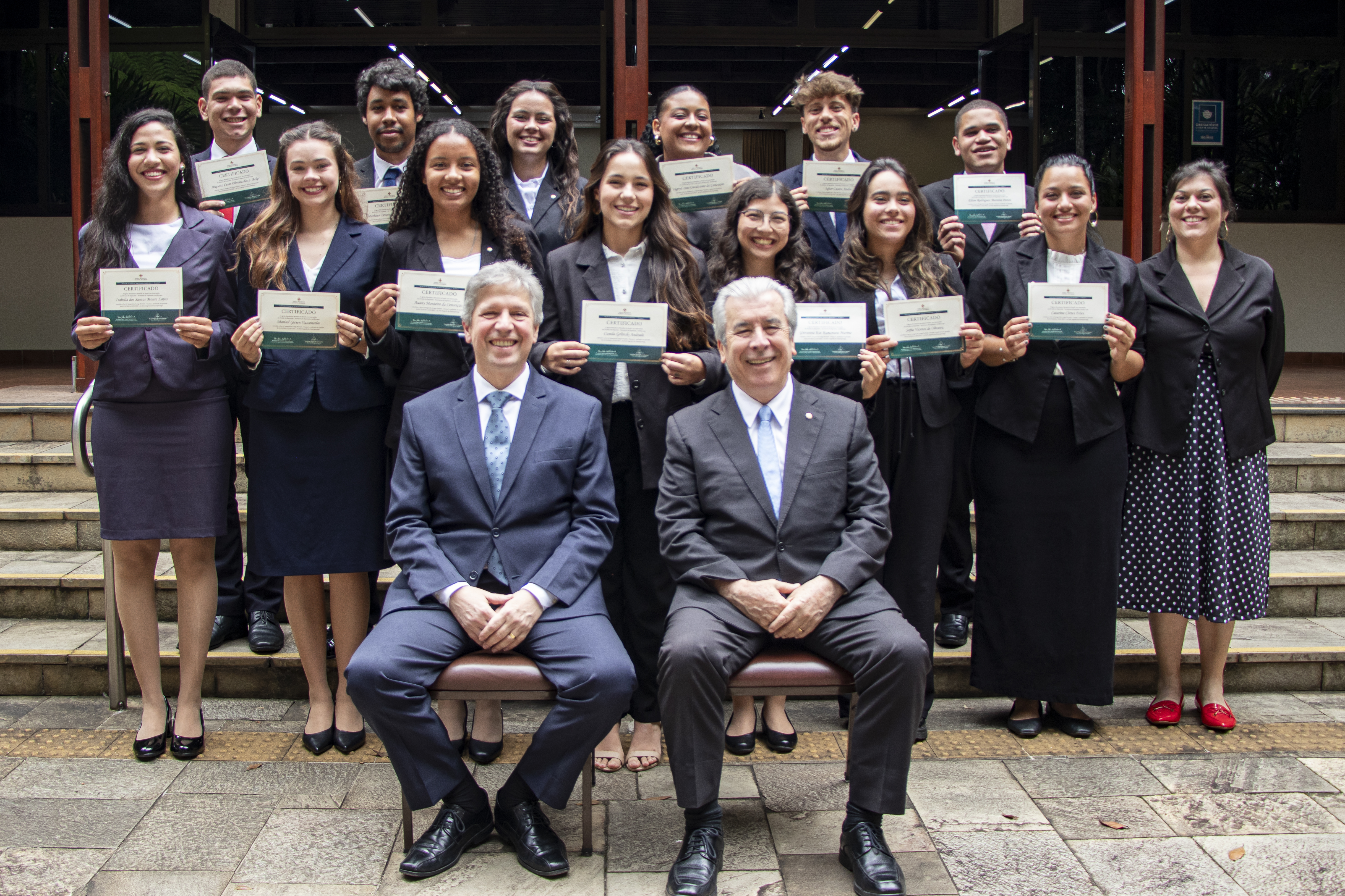 Formatura da 5ª Turma do Servir Integral de Longo Período - Jovens Concluem Ciclo de Aprimoramento no Solo Sagrado de Guarapiranga