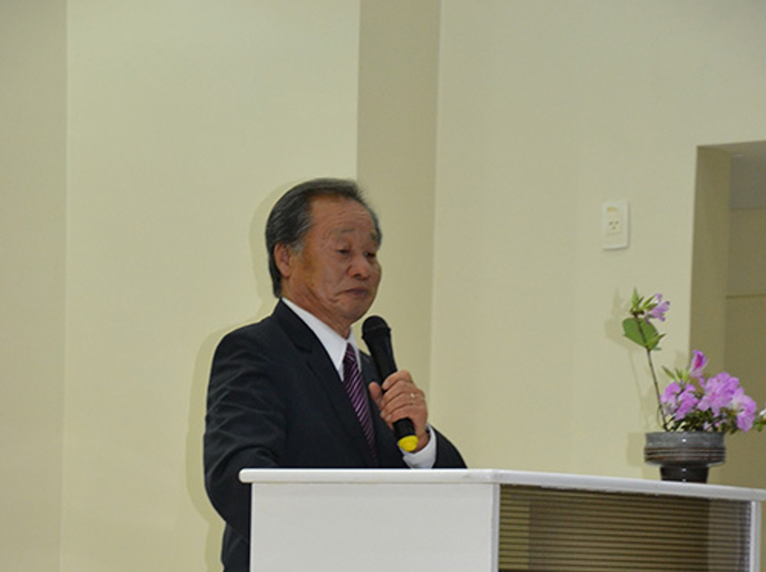 Reverendo Mitsuaki Manabe visita igreja Barra Mansa (RJ) e participa de Grande Reunião de Johrei
