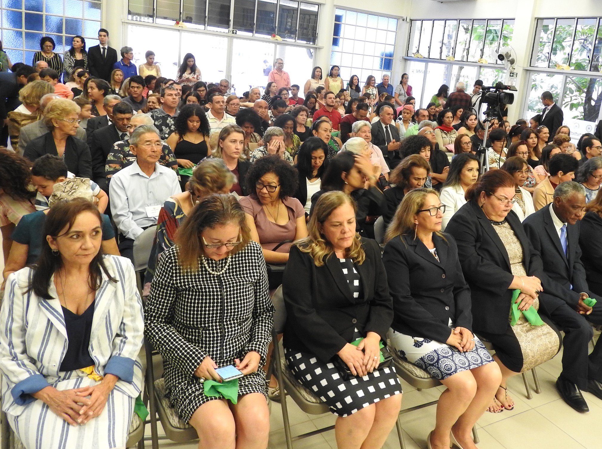 Igreja Manaus (AM) envolve 605 pessoas em Culto e atividade de Johrei