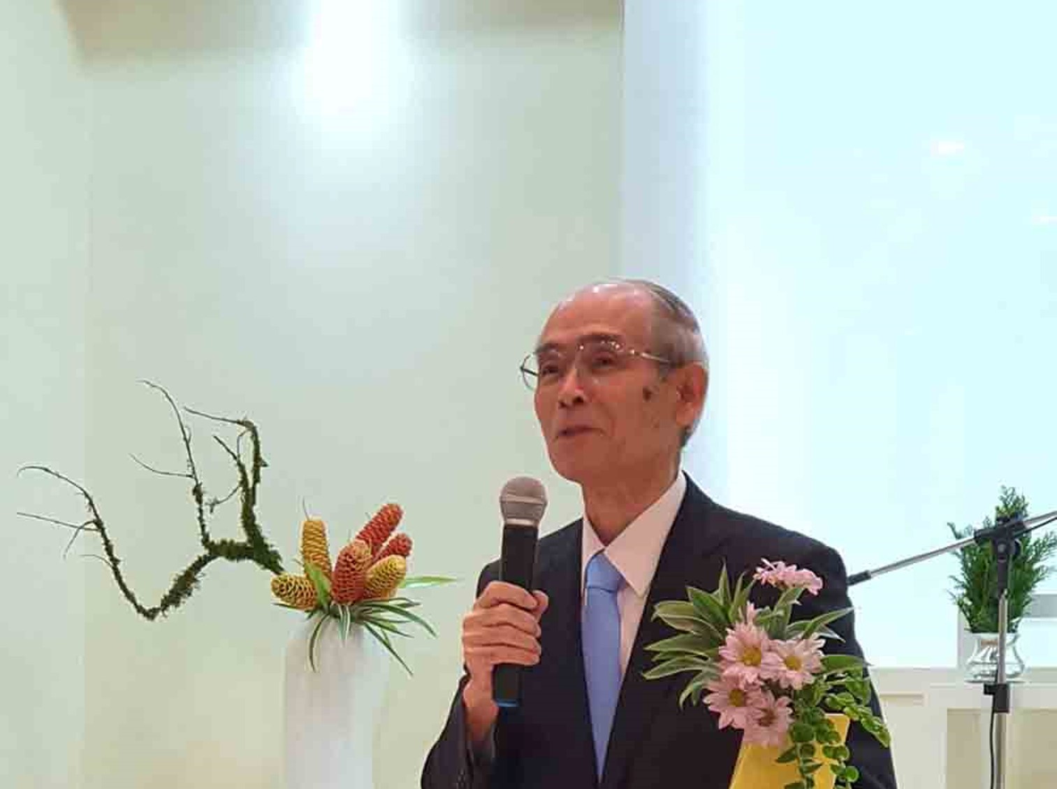 Reverendo Fumio Sato visita igreja Belém (PA)