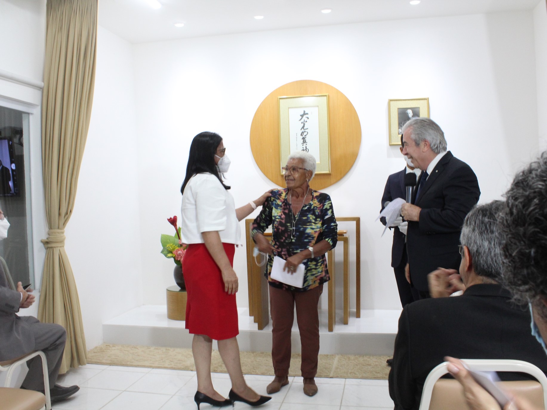 Johrei Center Dias D'Ávila (BA) recebe presidente da IMMB
