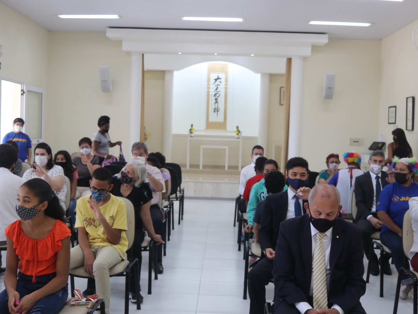 Dai Johrei Kai reúne cerca de 100 pessoas na Igreja ABCDM (SP)