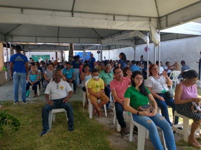 638 pessoas realizam Dai Johrei Kai no terreno da futura Igreja Itapuã (BA)