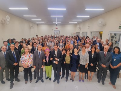 Secretaria do Sorei Saishi realiza atividade na Igreja São Bernardo do Campo-SP