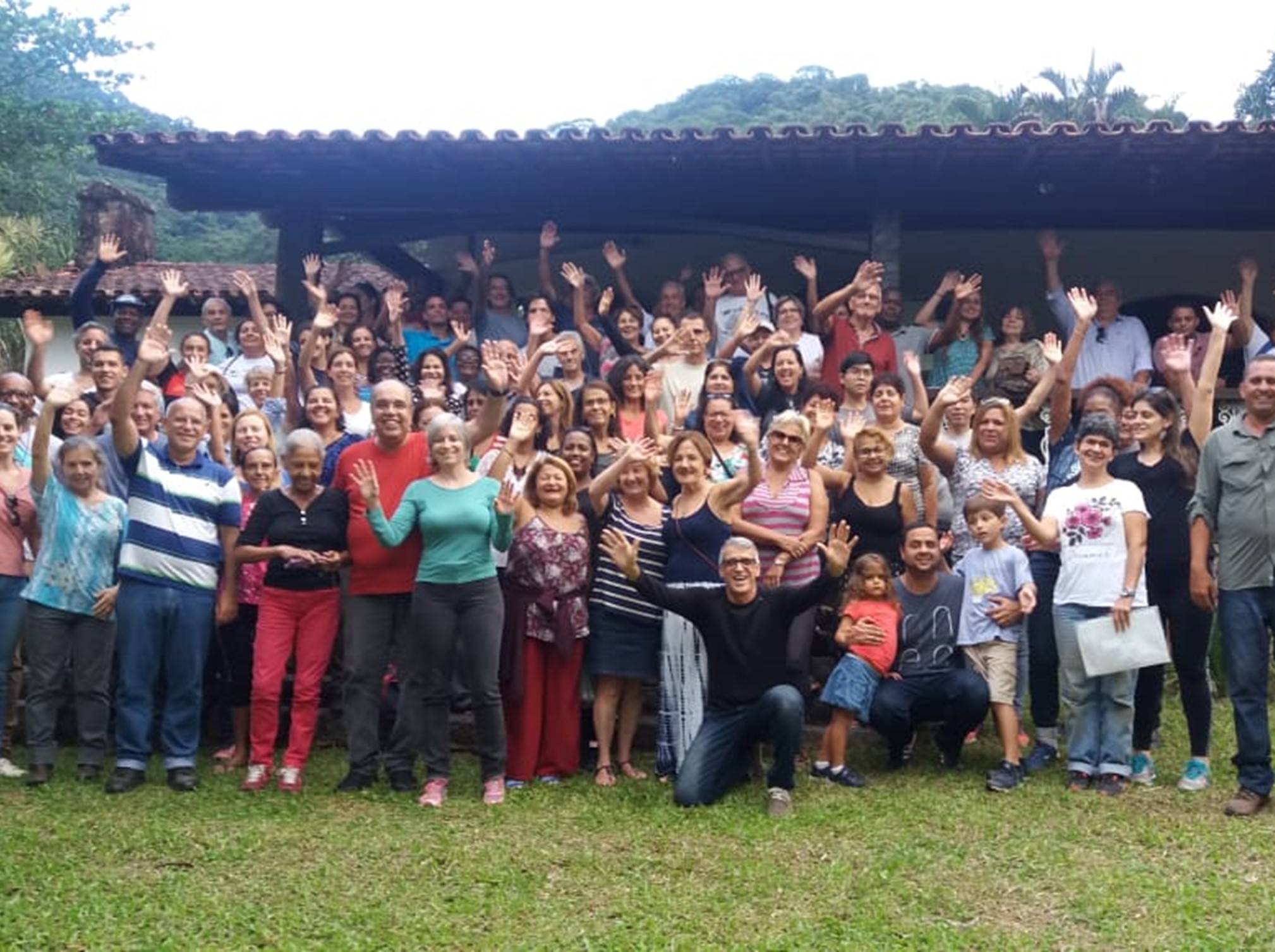Culto reúne 110 pessoas na Fazenda Messiânica Silva Jardim (RJ)