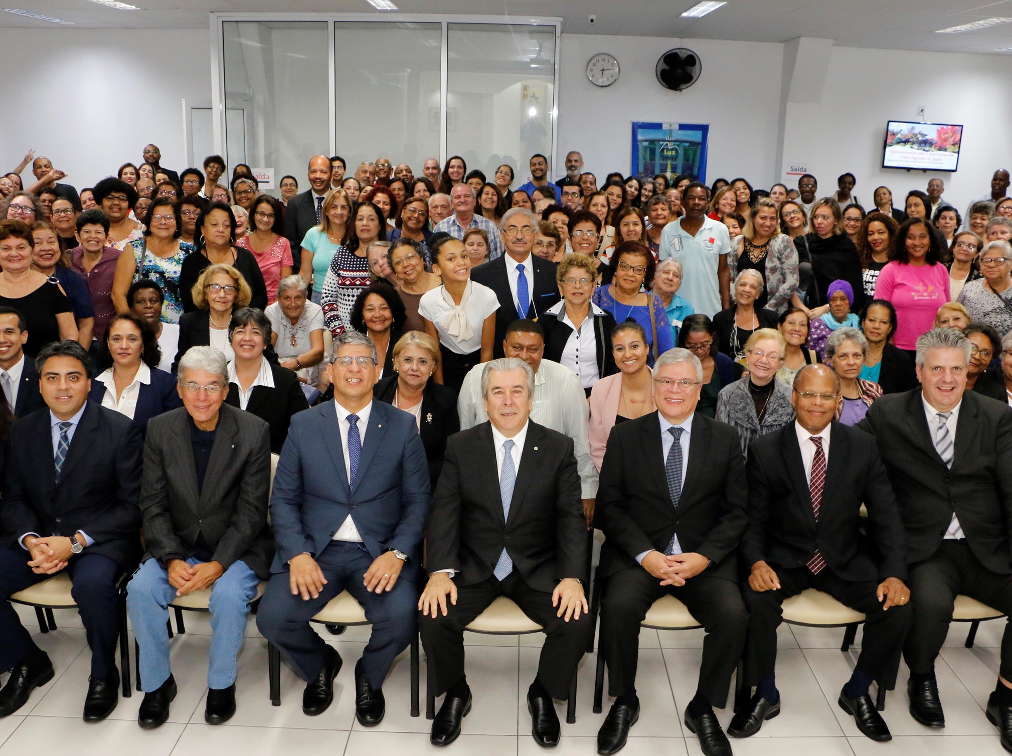 Presidente da IMMB visita Igreja Vila da Penha, no Rio de Janeiro
